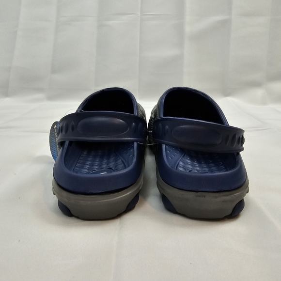 NWT, Men's Clogs 2 Tone Gray Blue Size 7-12 - Picture 5 of 13
